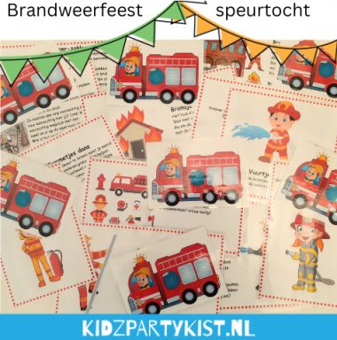 Brandweerfeestje speurtocht