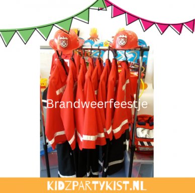 Brandweer kinderfeestje