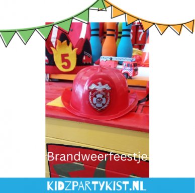 Themakist brandweer kinderfeestje huren