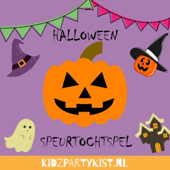 Halloween speurtocht bingo spel