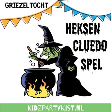 Heksen griezel spoken speurtocht spel