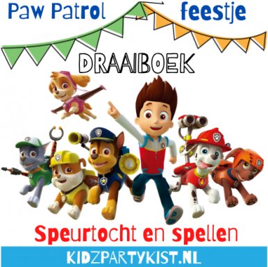 Paw Patrol kinderfeestje