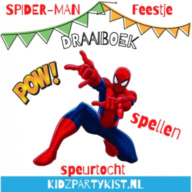 Spiderman kinderfeestje