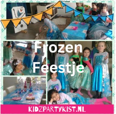 Themakist Frozen Kinderfeestje thuis vieren