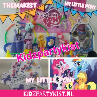 Themakist My Little Pony kinderfeestje thuis vieren