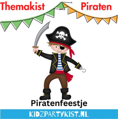 Themakist piratenfeestje thuis vieren