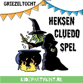 Heksen Griezel Cluedo spel