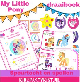 Draaiboek en speurtocht My Little Pony Kinderfeest