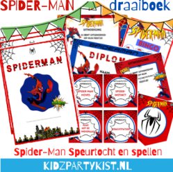 Draaiboek Spiderman Kinderfeestje Kidzpartykist