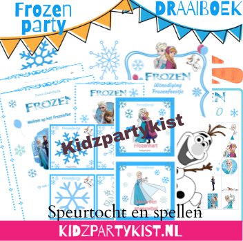 Frozen feestje draaiboek speurtocht en spellen