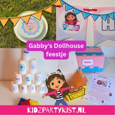 Gabby's Dollhouse Kinderfeestje Voorbeeld