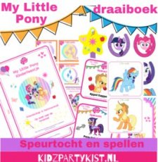 My Little Pony speurtocht en draaiboek feestje My Little Pony draaiboek en speurtocht