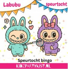 Labubu speurtocht bingo