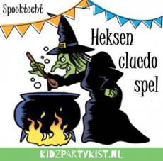Heksen en Griezel Cluedo Speurtochtspel