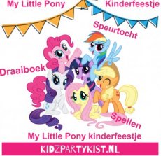 My Little Pony feestje draaiboek en speurtocht My Little Pony feestje