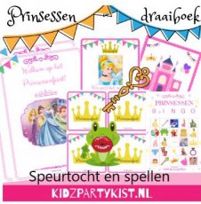 Prinsessenfeest draaiboek en speurtocht